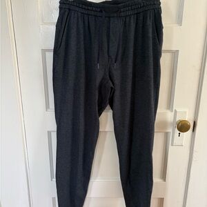 Lululemon Heathered Blue Jogger Pants